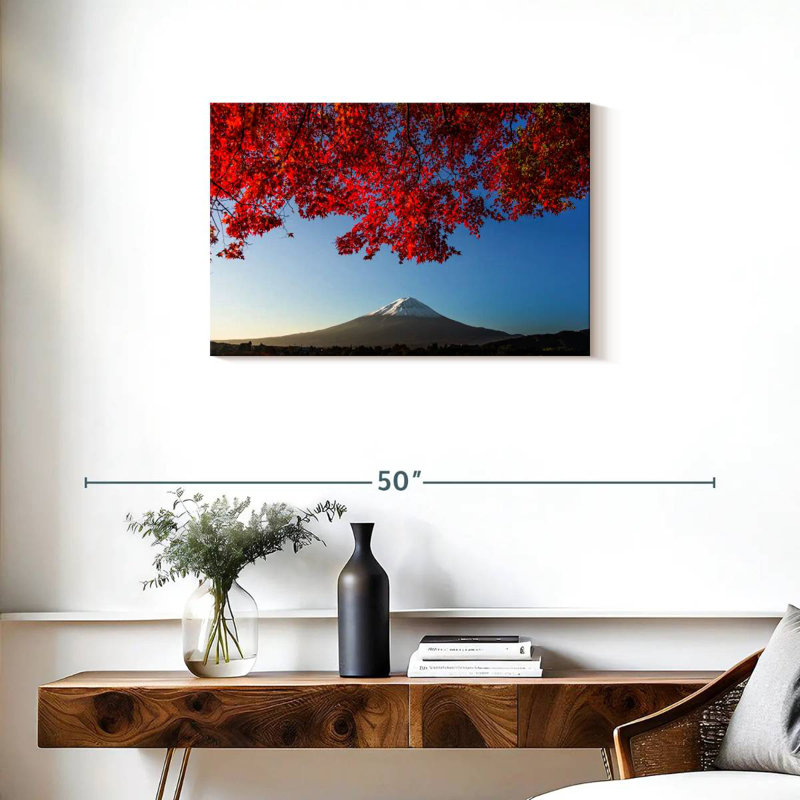 Alvord, mont Fuji en automne, H 20 po x l 30 po