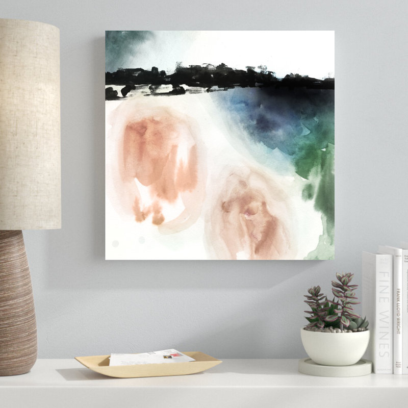 «Boundary Sound II» par Victoria Borges - reproduction d'art sur toile tendue, H 20 po x l 20 po