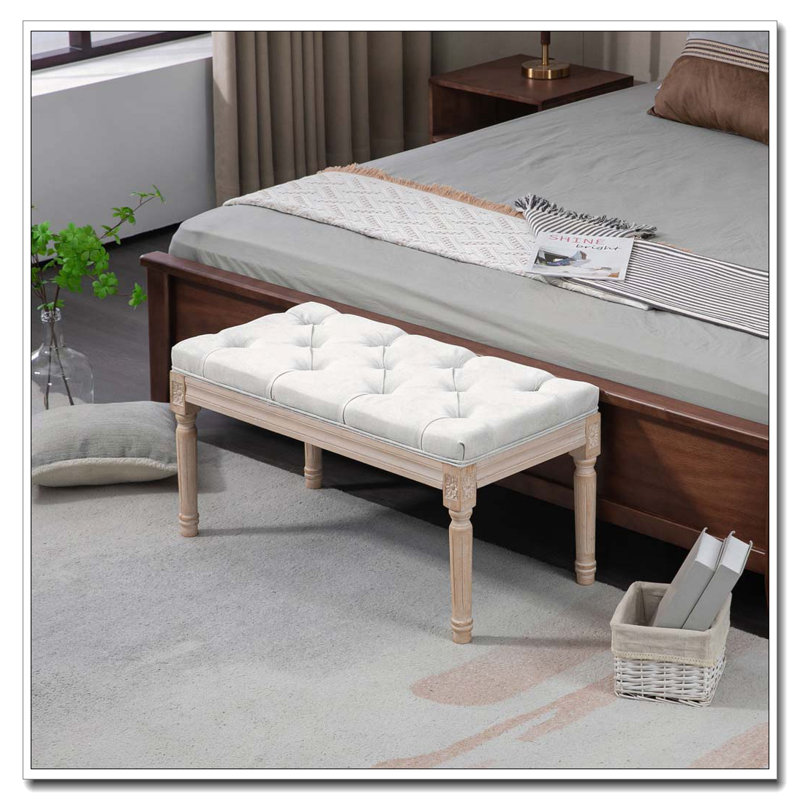 Upholstered Bedroom End of Bed Bench