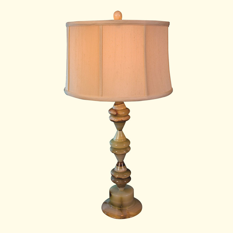 Lampe de table en marbre 31 "Chartreuse