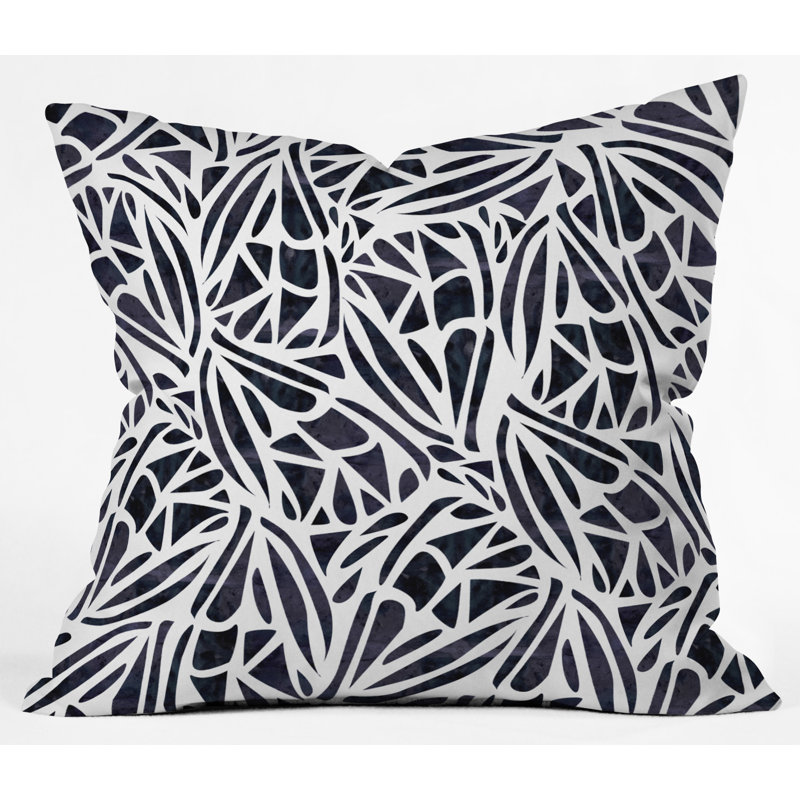Coussin extérieur, 16 po x 16 po, Noir