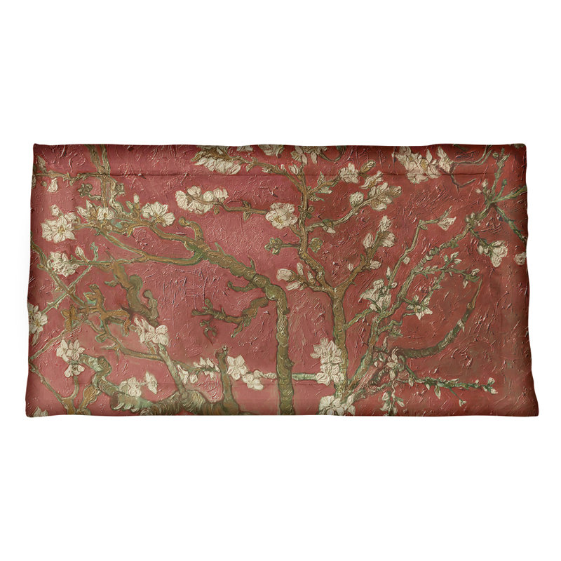 Couvre-oreiller Vincent Van Gogh, Simple, Polyester, Rouge