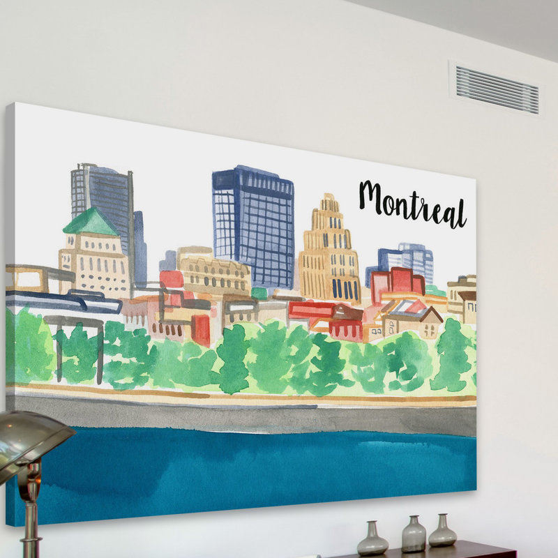 1 Piece Painting on Canvas, 101 cm H x 152 cm W x 3.81 cm D