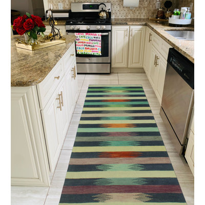 Brezin Wool Striped Indoor Rug