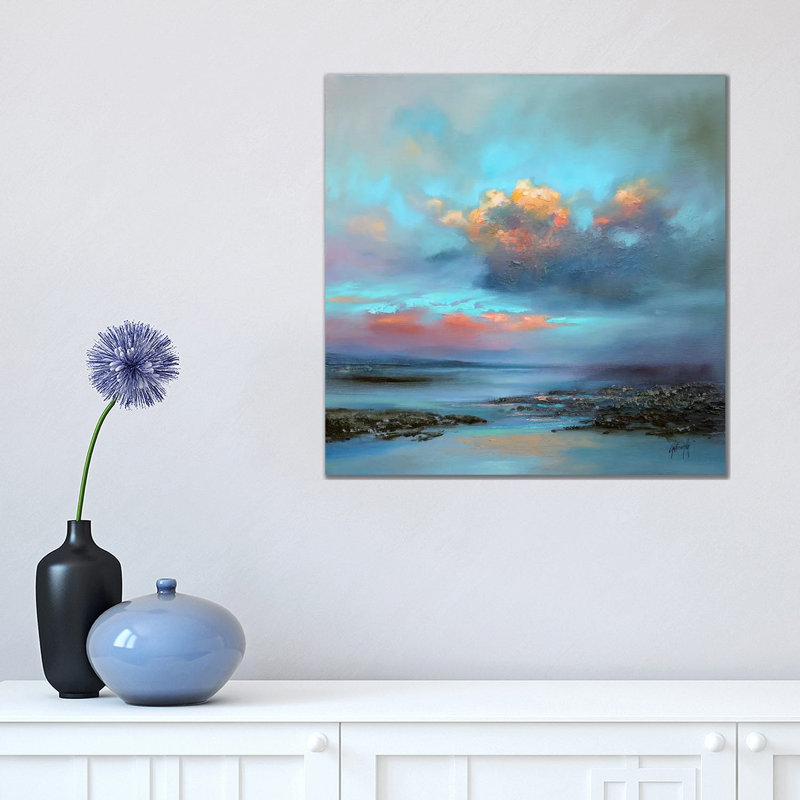 Hebridean Light I by Scott Naismith - Painting on Canvas, Wrapped Canvas, 45.72cm H x 45.72cm W x 1.91cm D