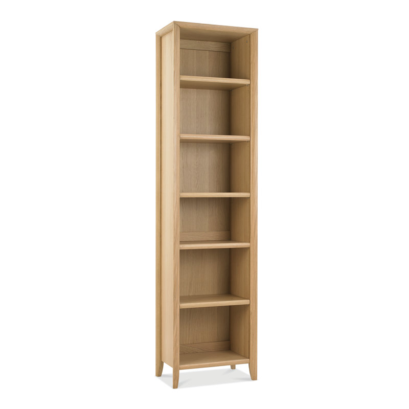Izzie 199.9cm H Boat Bookcase, Oak