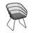 Terry Chair,2pcs With 2 Cushions