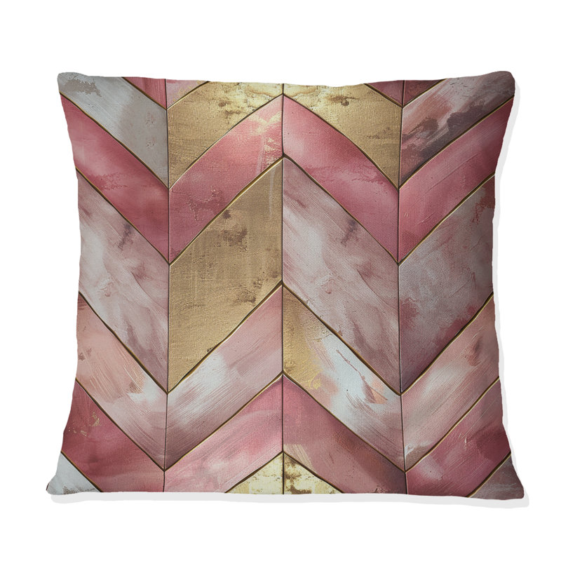 Coussin décoratif sans motif Mid-Century