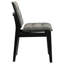 Chaise d'appoint rembourrée Redbridge - gris et noir-1432183510-1432183514