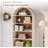 78.77'' Tall Bookcase With Drawers-1402993957