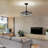 27.6'' Ceiling Fan with LED Lights