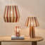 1 - Light Paprika Stripe Pendant