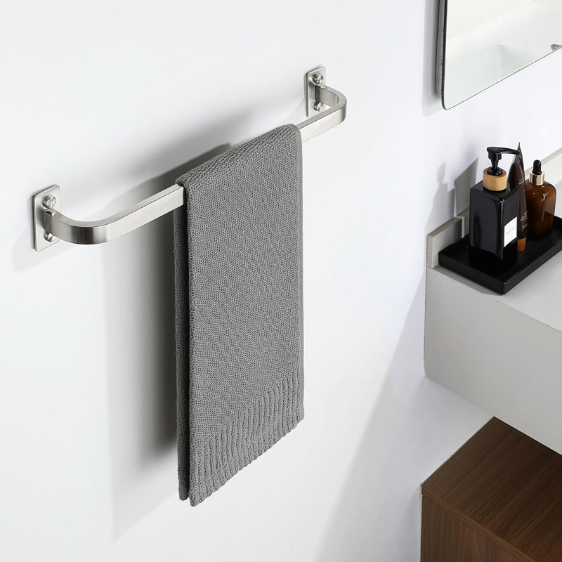 Wall Towel Rack, Brushed