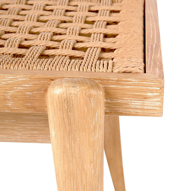 Dylan Accent Stool, Natural