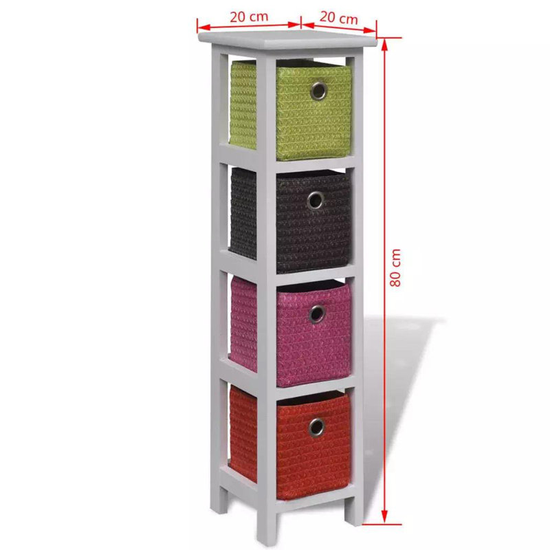 80 cm H Multimedia Storage