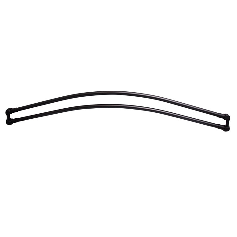 60'' Curved Fixed Shower Curtain Rod