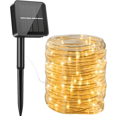 Solar Powered 200 LED String Light Christmas Decorations Lamp