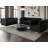 Cramlington Velvet Square Arm Sofa-99419304