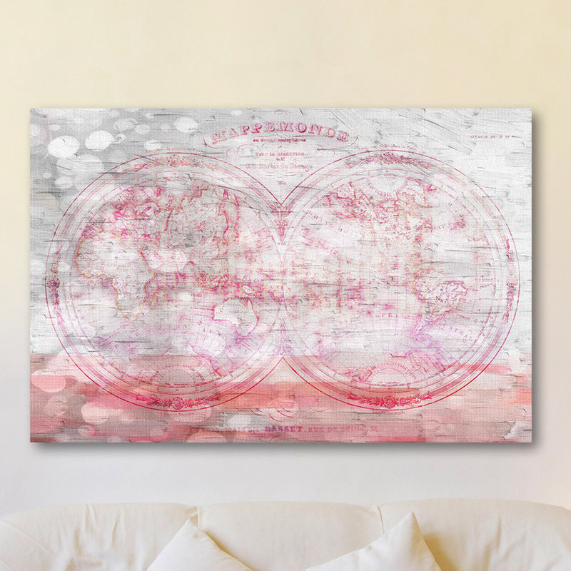 « flash of rose » par parvez taj,, reproduction d’art sur toile tendue, 16 po x 24 po