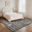 Floral Area Rugs for Living Room Washable Rugs Non Slip Boho Dining Room Carpet Vintage Botanical Print Low Pile Soft Carpet for Office Nursery Farmhouse-557840037