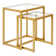 Rocco Glass Top Nesting Tables