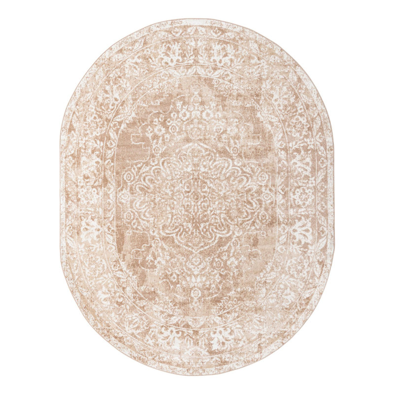 Oriental Indoor Rug, Oval 8' x 10'