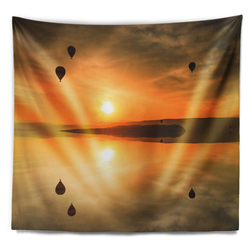 Polyester Tapestry, 78" H x 92" W