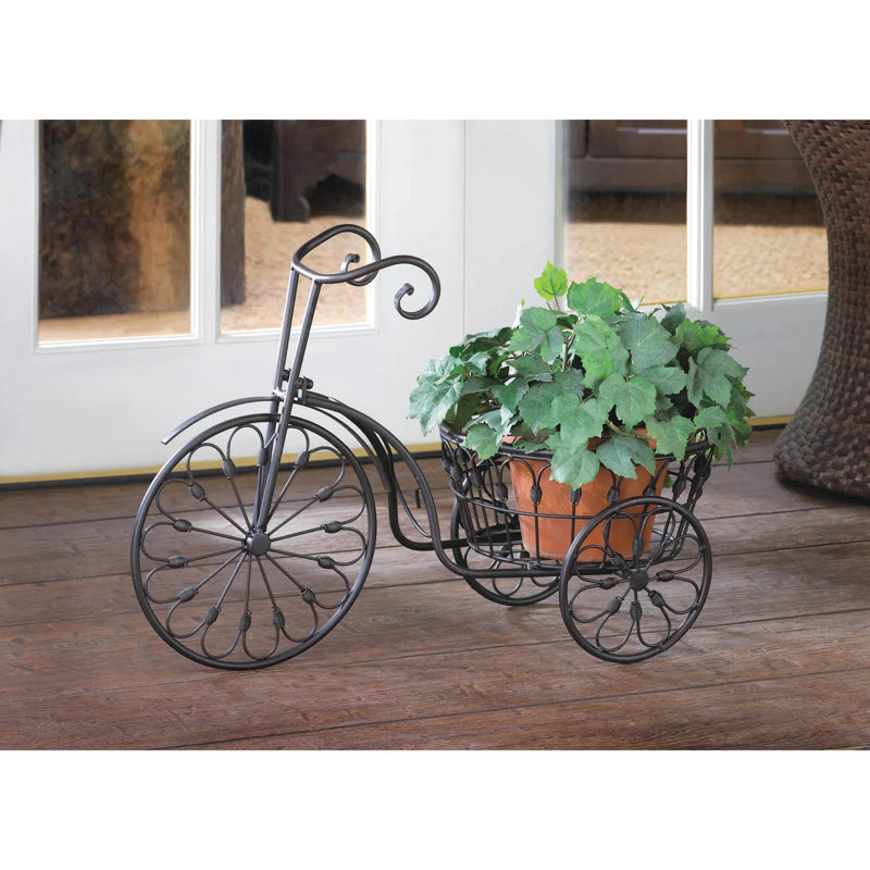Support pour plante de bicyclette | Porte-pot de jardin en métal