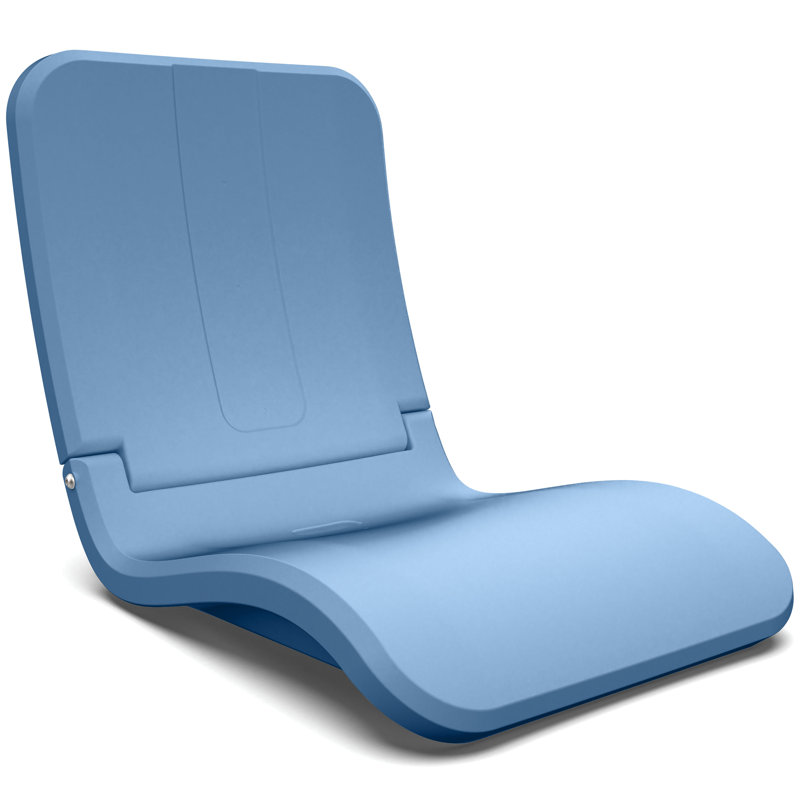Coast Modern Portable Poolside Chair – Adult Foldable Flip Chair for Pool, Beach, Tailgating & Stadium – Durable Plastic with Back Support