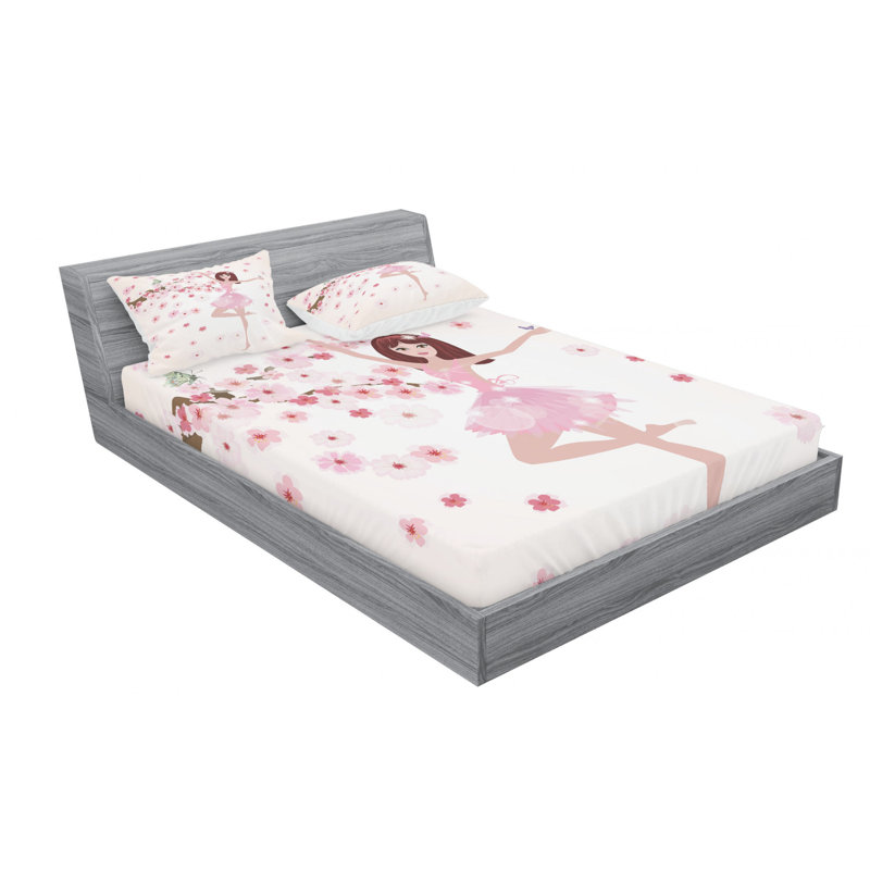 Microfiber Sheet Set, Full Sheet Set with Fitted Sheet