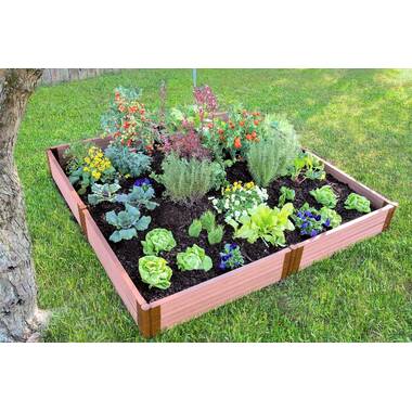 4' x 12' Raised Garden Bed with Trellis – Frame It All