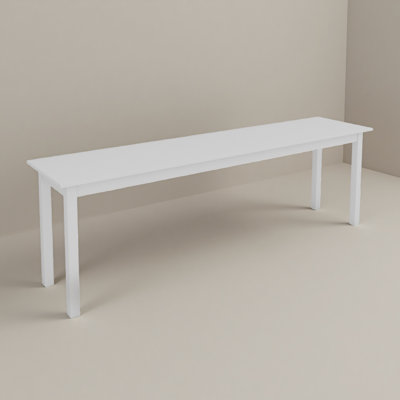 Bureau d'ordinateur moderne moderne minimaliste blanc