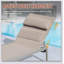 Ensemble de 3 chaises longues de patio, chaises longues de piscine en aluminium avec table d'appoint et fauteuil inclinable réglable-1403528023