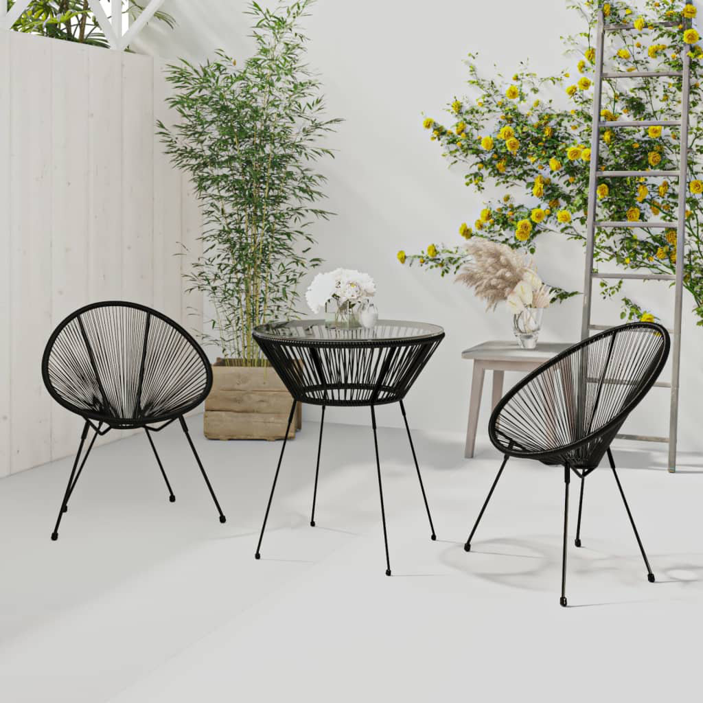 2-Sitzer Bistro-Set Eberly