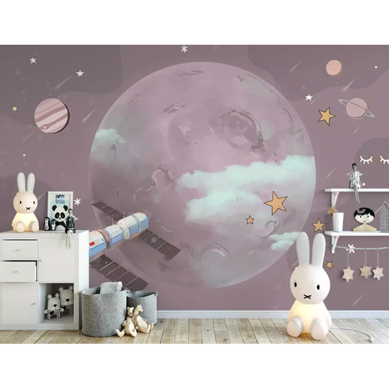 Papier peint texturé amovible Farrel Kids, l 204 po x L 114 po