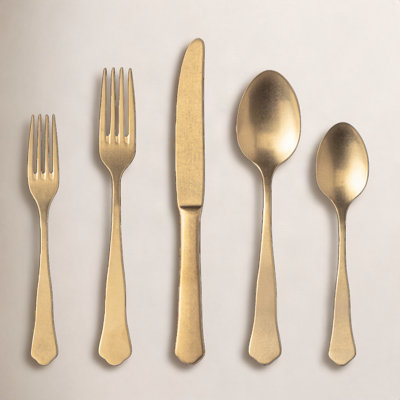 Costa Nova Prado Stainless Steel Flatware Set