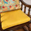 Chaise berçante en bois massif de style américain