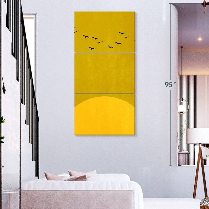 Danse du soleil, H 75 po x l 36 po