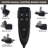 Power Lift Recliner Chair Heat Massage Dual Motor Infinite Position Up to 350 LBS, Genuine Leather, Heavy Duty Motion Mechanism with USB Ports, Black-1394383046
