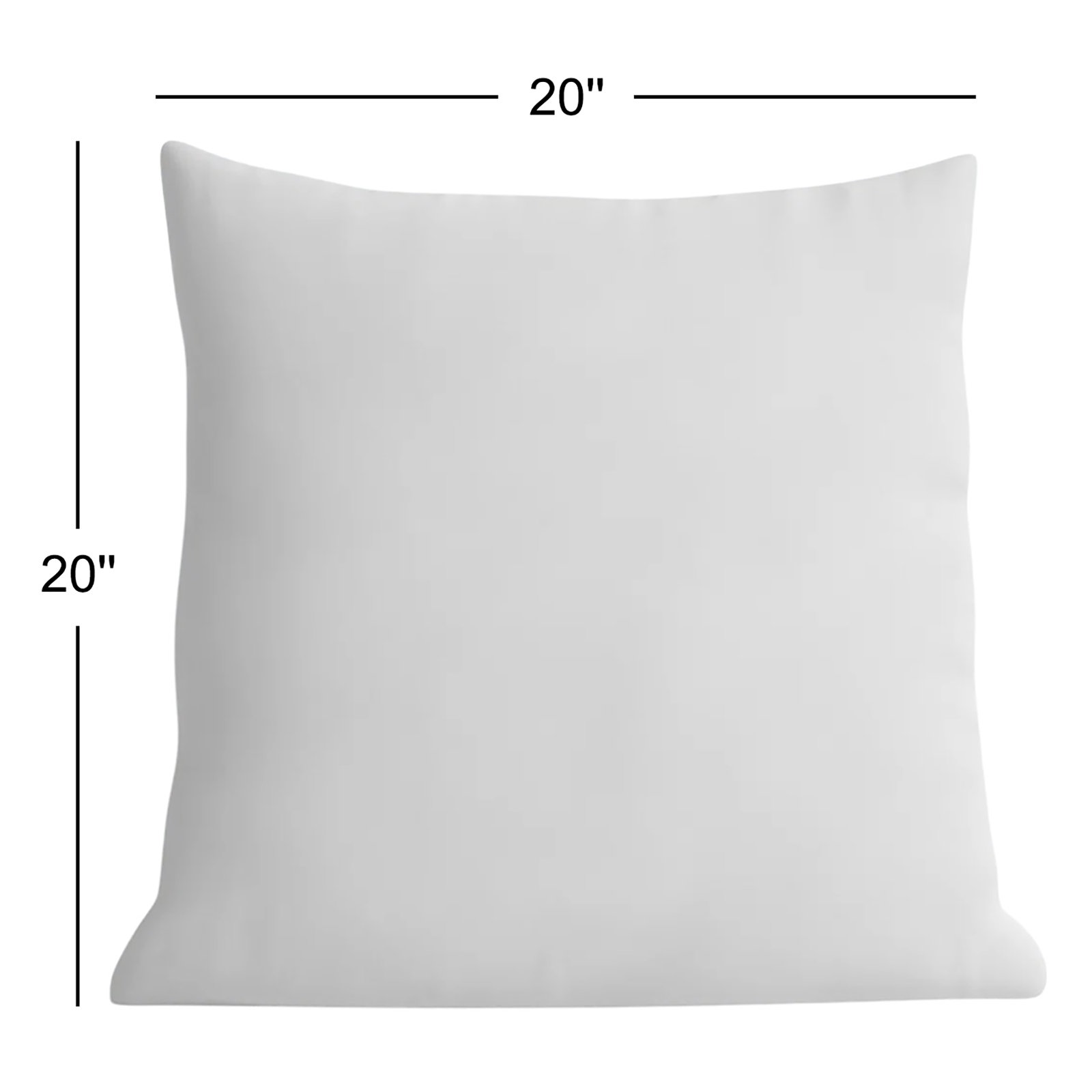 Steves 32" x 30" Down Cushion Pad, 20" x 20"