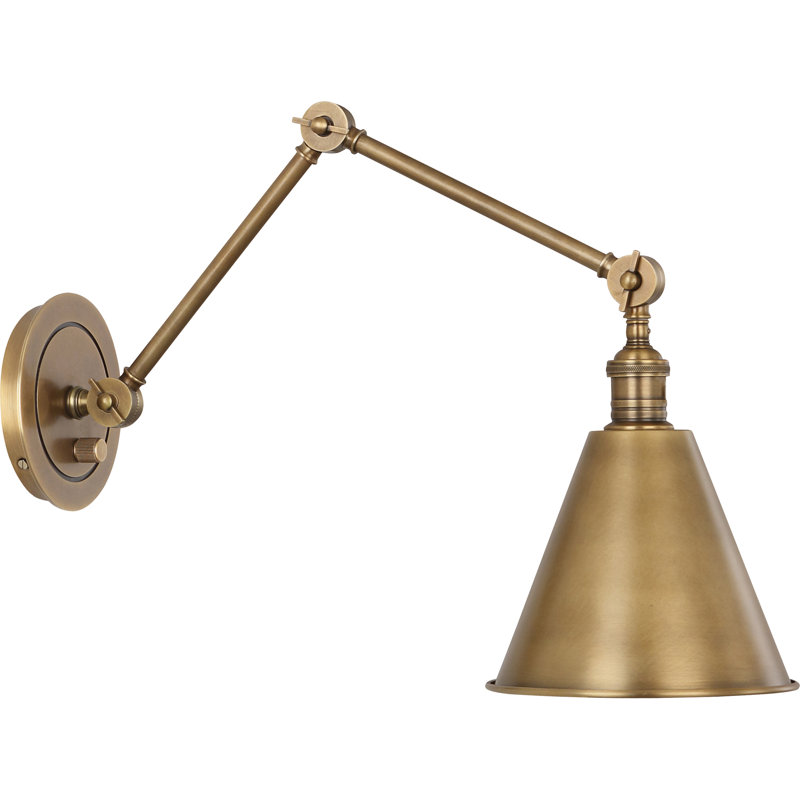 Alloy 1 - Light Swing Arm, Warm Brass