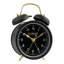 Réveille-matin rétro à double cloche à quartz