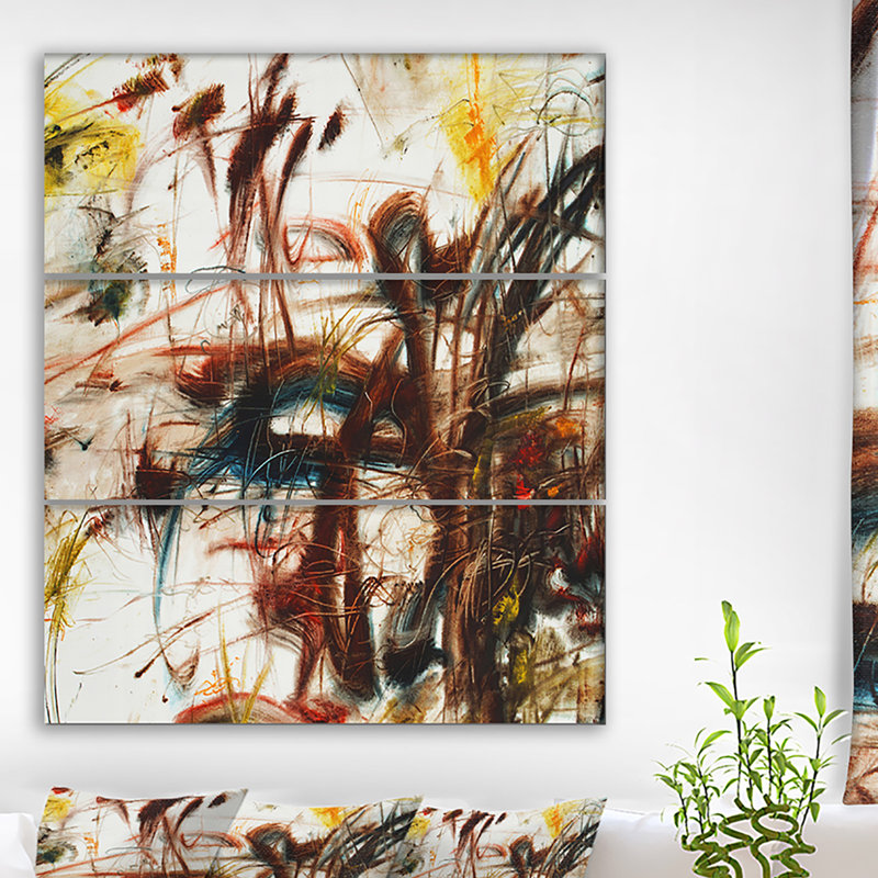 «Corwin Natural Motive Oil Paint», reproduction de peinture à l'huile à multiples images sur toile tendue
