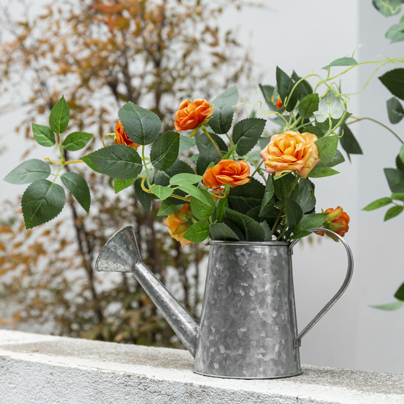 Petite décoration de jardin galvanisée Slone