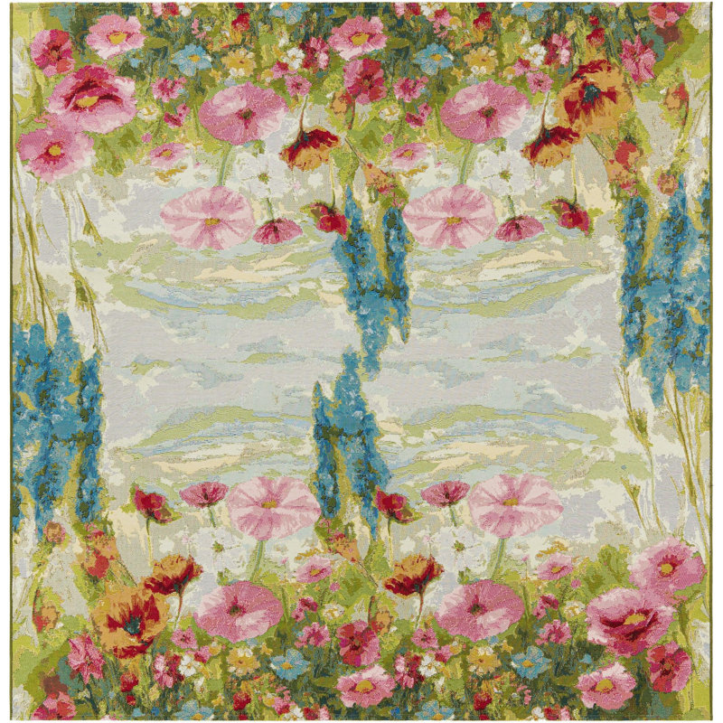 Verdant Tokina Rug, Square 8'