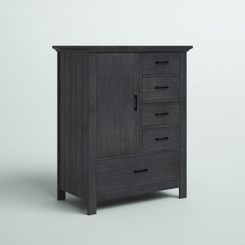 Adame Kids 5 - Drawer Chest, Granite