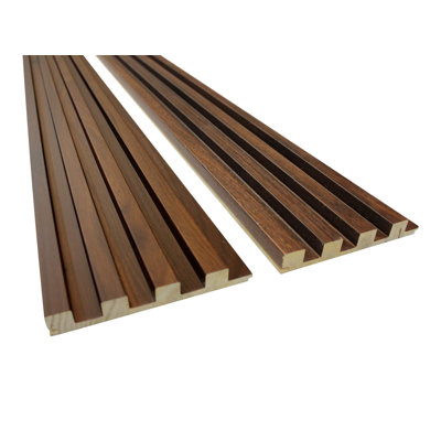Panneau mural en bois 106 po x 5,75 po, panneau mural 3D pour décoration murale intérieure