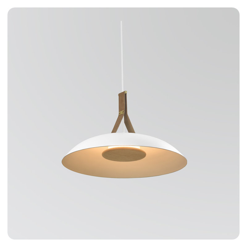 Volo 24" LED Pendant, Blanc, 4000K