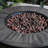 Outdoor Propane Fire Pit - Square Stonecrest Gas Fire Pit for Patio, 50,000 BTU Concrete Table with Lava Rocks & Waterproof Cover