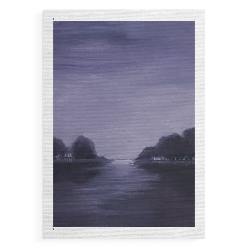Améthyste clair de lune II - Impression sur toile seulement - NON-CADRE, H 60 po x l 40 po